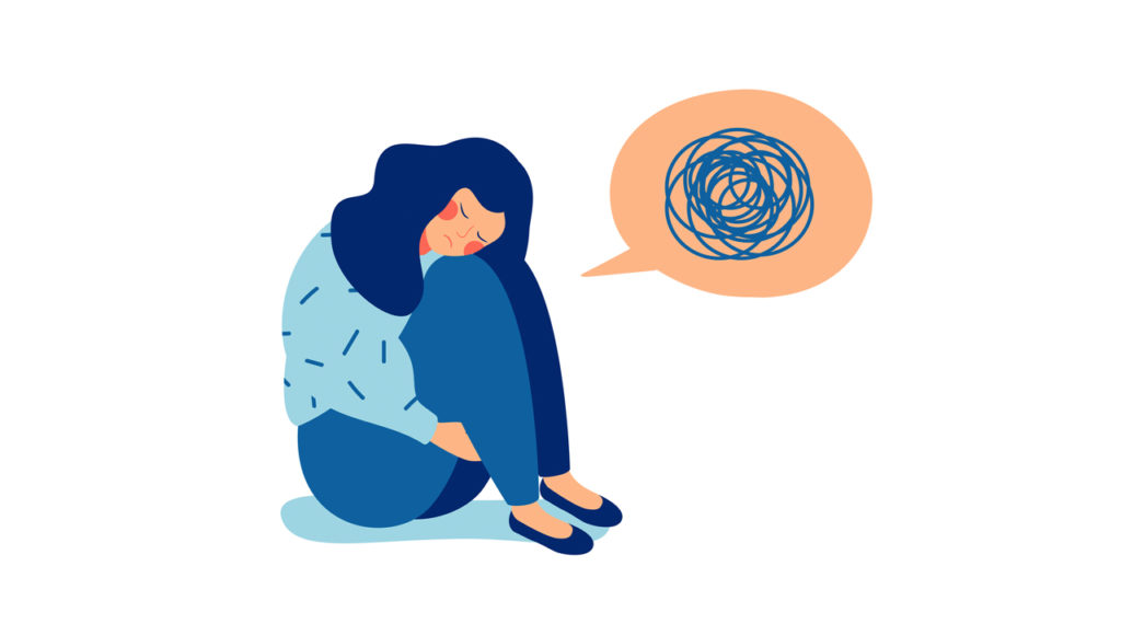 what is anxiety illustration