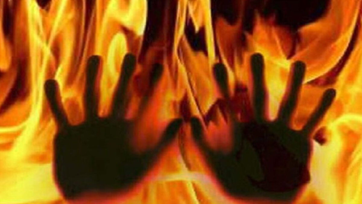 covid patients die due to fire