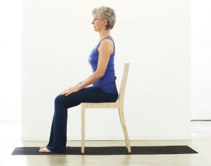 sitting tadasana