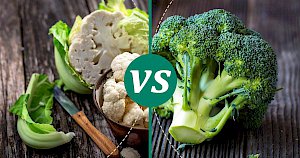 "Broccoli vs. Cauliflower: The Ultimate Nutritional Showdown!"
